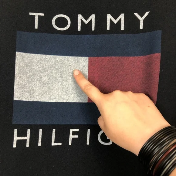 Tommy Hilfiger Sport Black Zip Up Hoodie - Picture 8 of 9